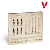 Vallejo 72206 Ultimate Miniature Set: Paint & Brushes - Game Color 6x 18ml